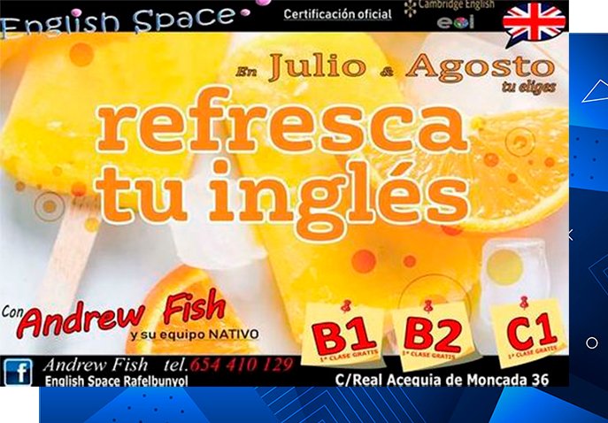 Inglés intensivo Verano Jóvenes y adultos